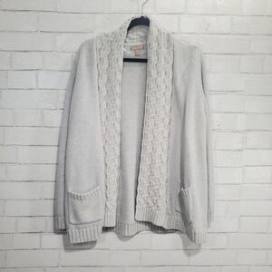 White Stag light gray warm sweater